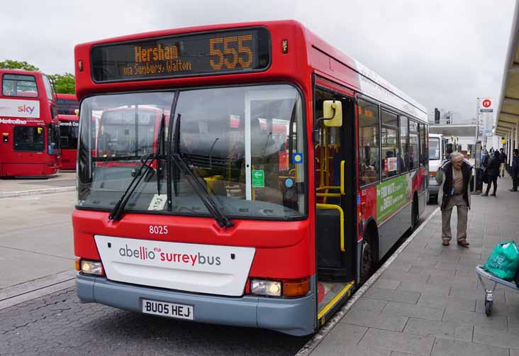 Abellio Surreybus Alexander Dennis Pointer Dart MPD 8025